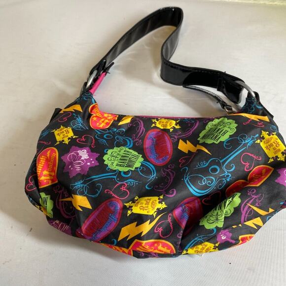 Disney Hannah Montana Small Nylon Shoulder Bag Purse vintage - Picture 2 of 4